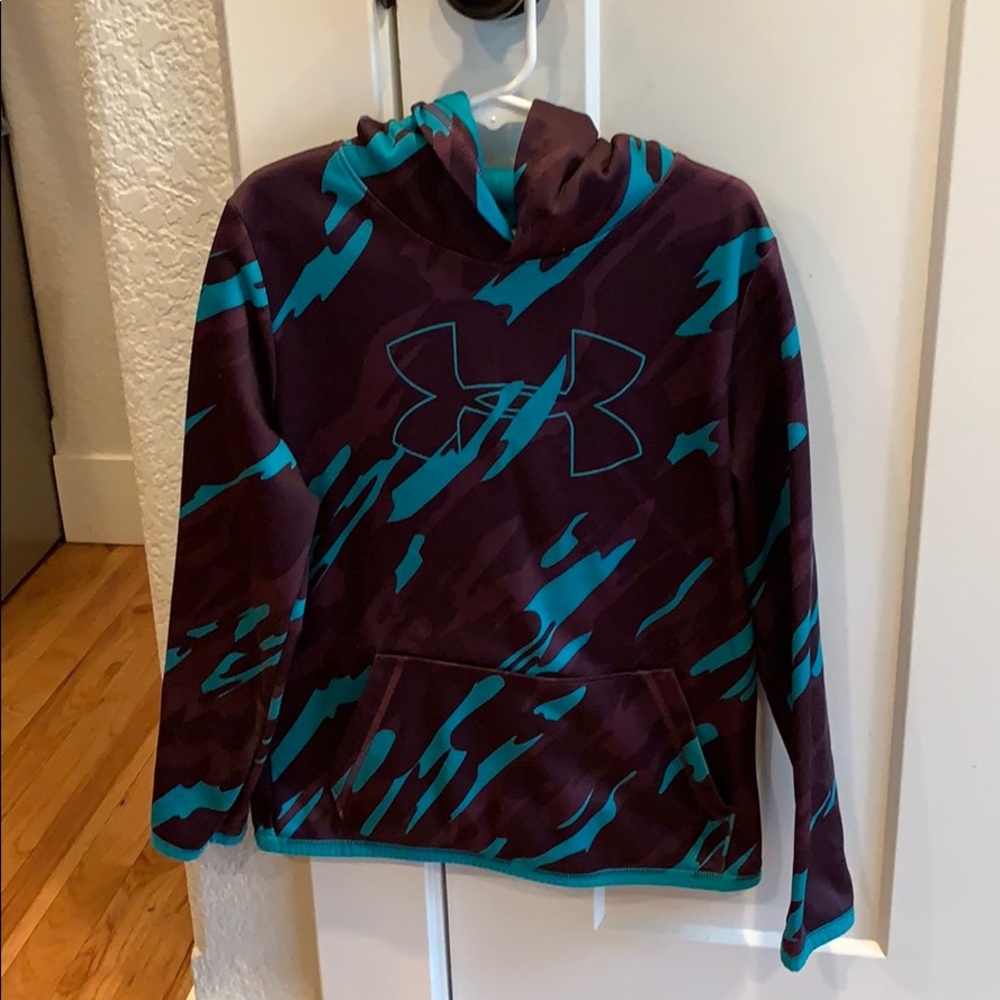 Under Armour hoodie.